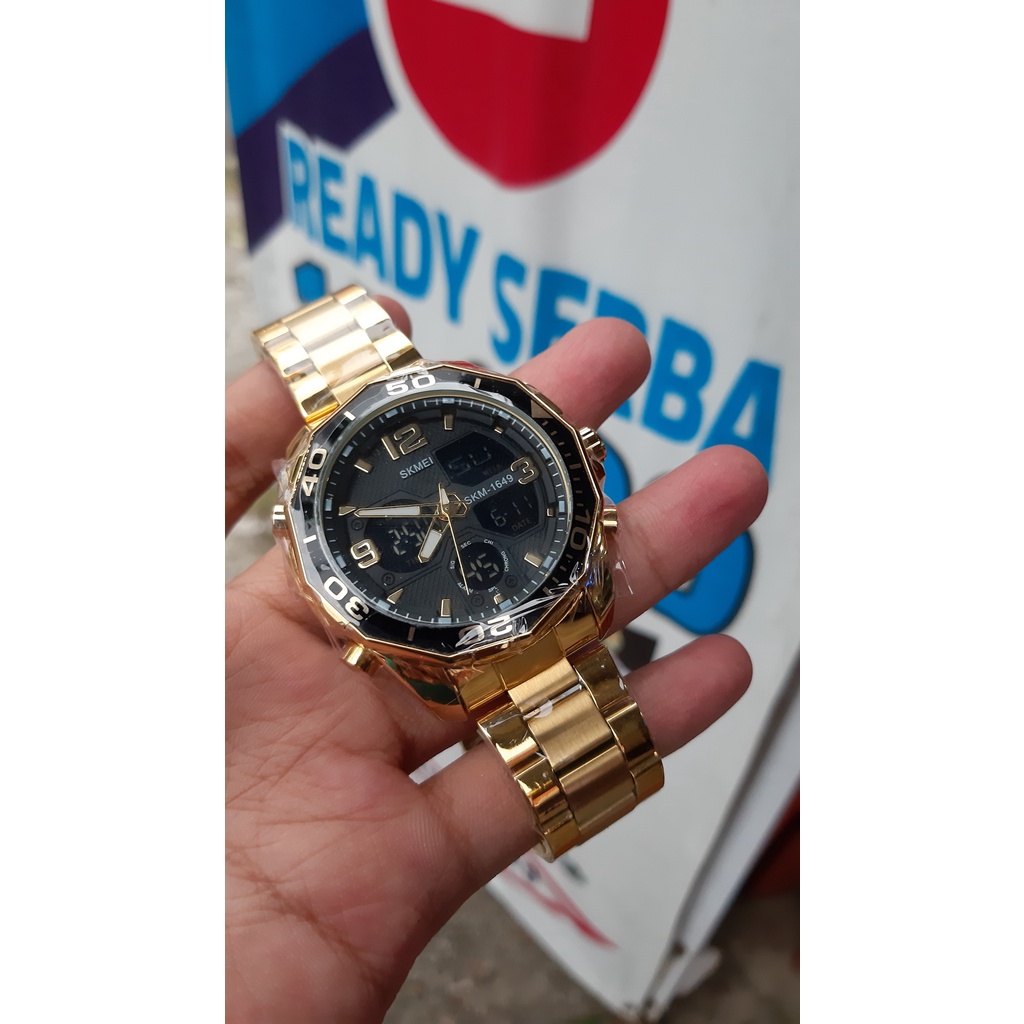 COD √ Jam Tangan Emas Original Anti Air | Dual Mesin