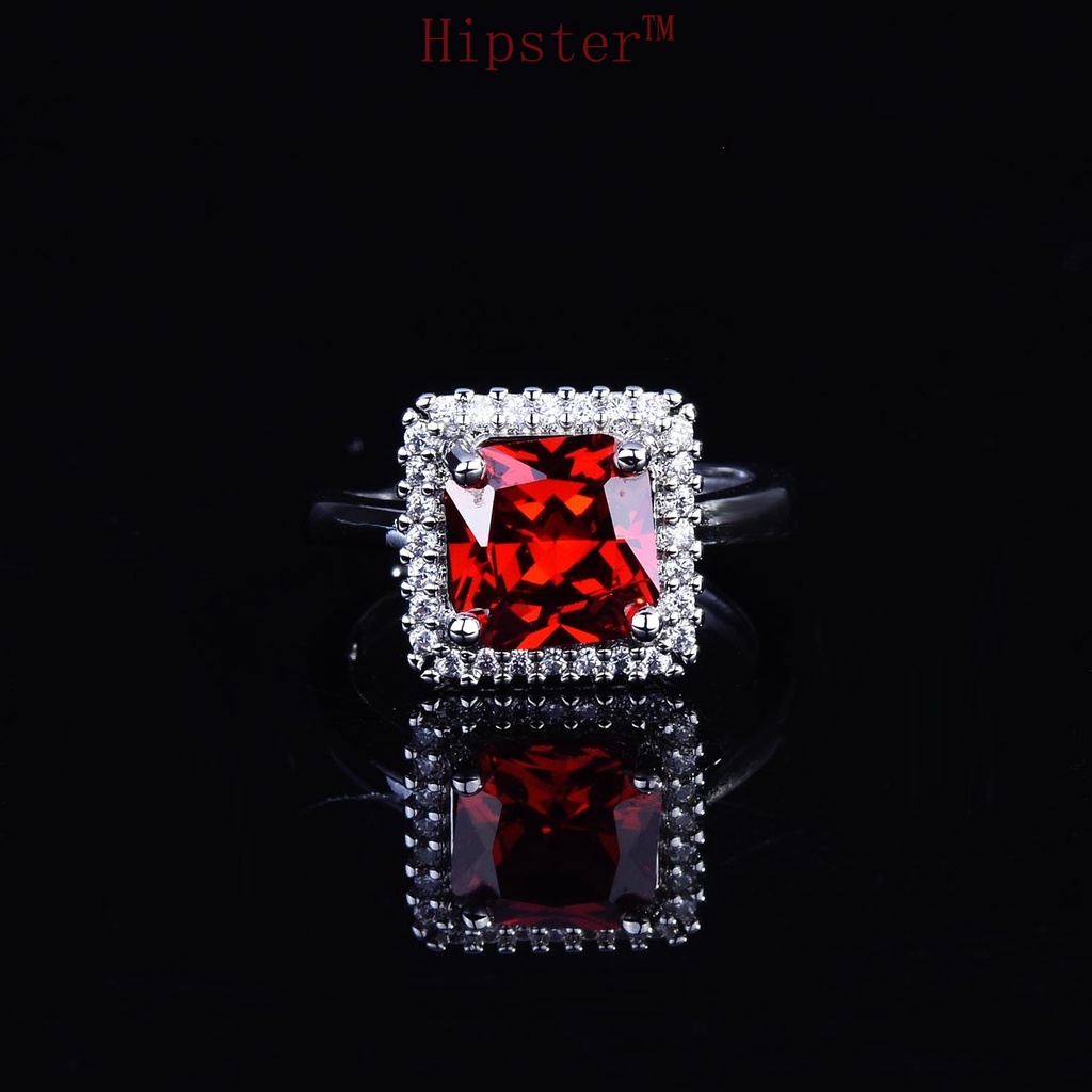 Cincin Ruby Model Terbuka Untuk Fashion