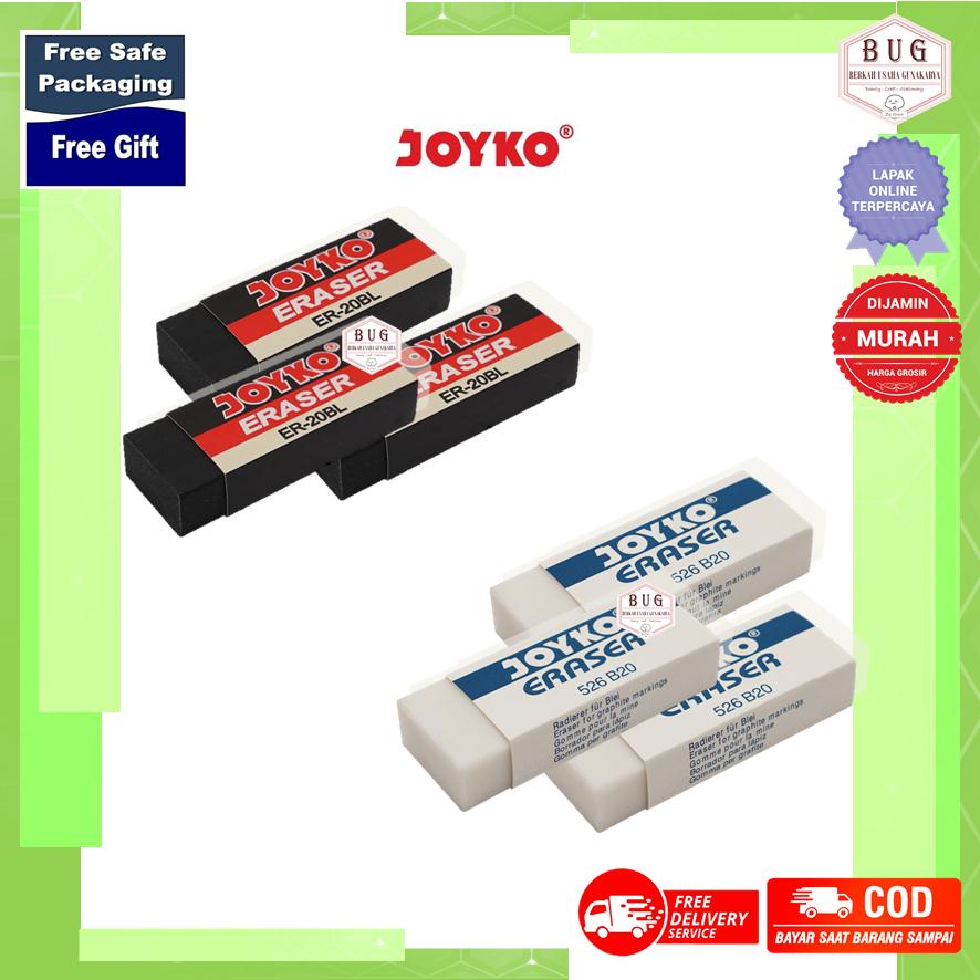 

Setip JOYKO Ukuran Besar - Penghapus Pensil (Eraser) ER-B20BL & 526-B20