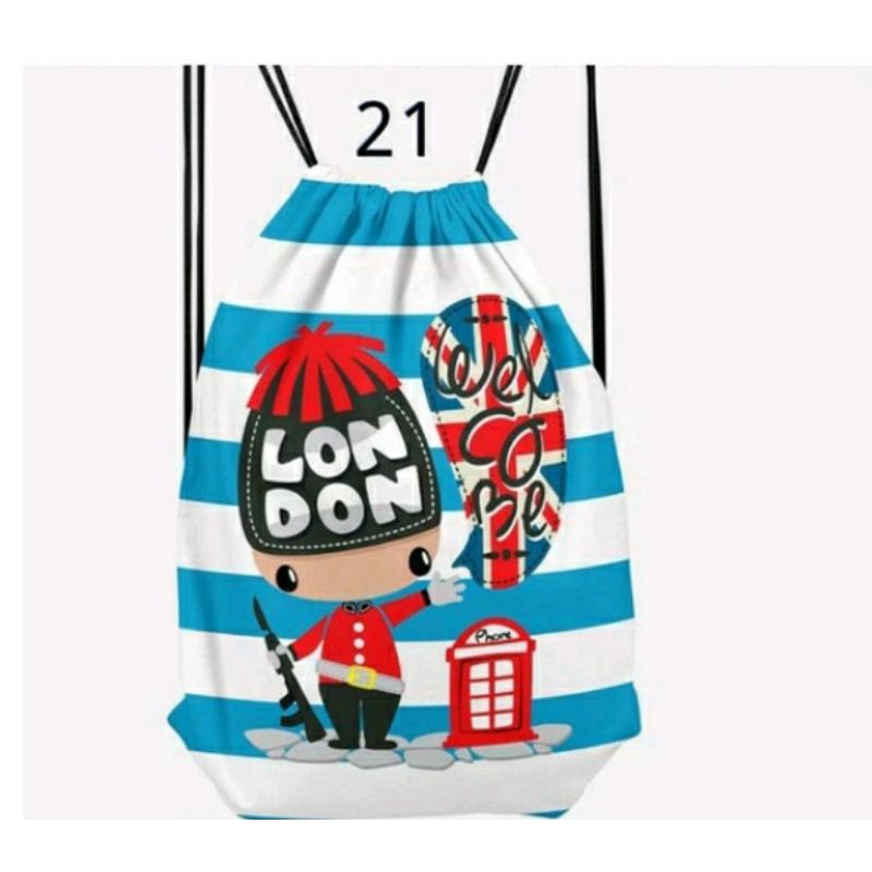 TAS SERUT LONDON TAS SERUT ENGLAND TAS LONDON SOUVENIR TAS ENGLAND TAS KANVAS LONDON SOUVENIR UK