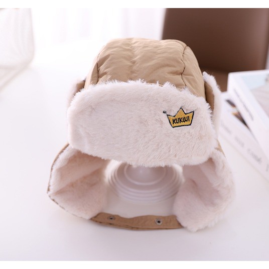 Halomam - Topi Kupluk Hangat ( Topi Baby / Topi Anak )-8