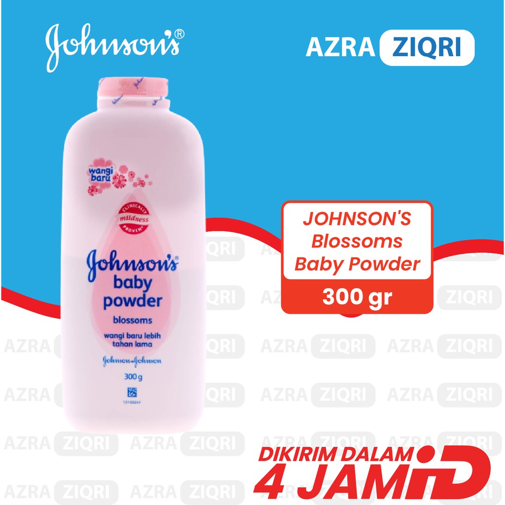 JOHNSON'S Blossoms Baby Powder Johnson's Baby powder bedak tabur bayi johnsons blossom, bedtime, milk rice active fresh Jhonson