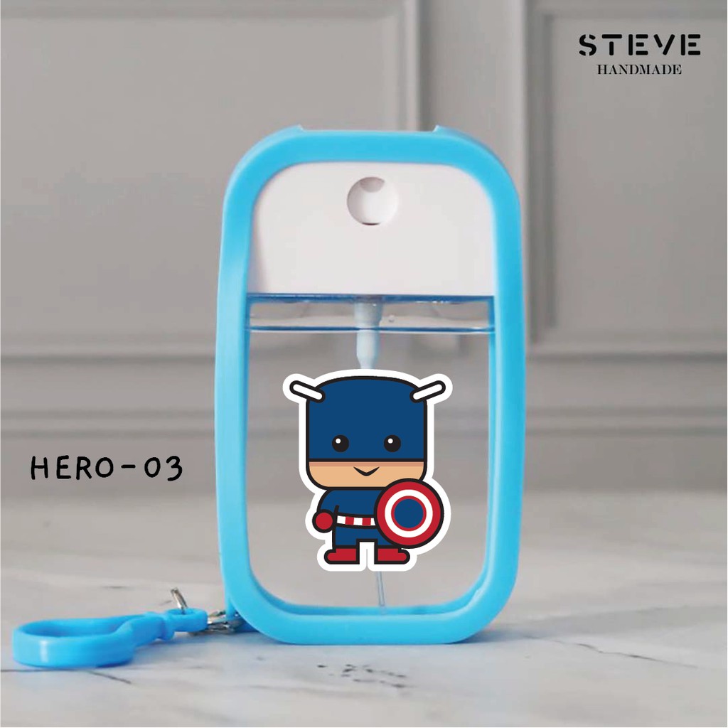 Pocket Hand Sanitizer Spray + Silicon HS2150 Tema Marvel Super Hero