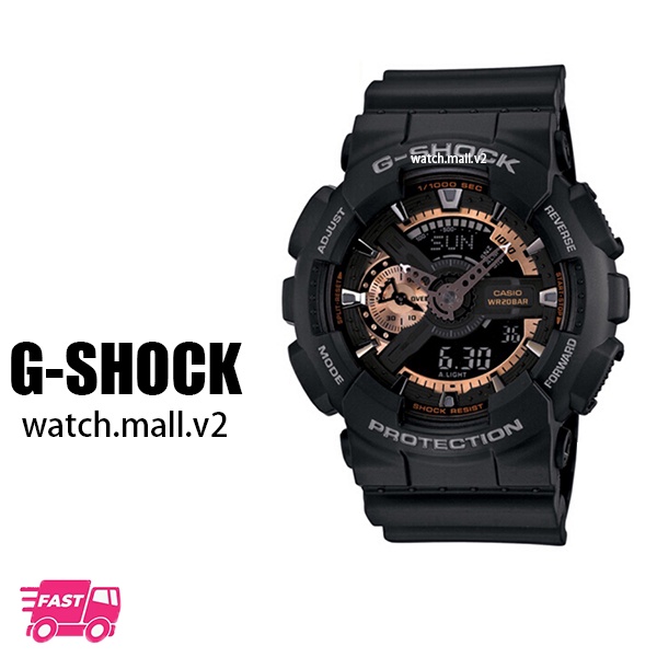 Jam Tangan Pria G-Shock GA 110 GA100  Wrist Watch Men Sport Electronic Waterproof Auto Light Watch