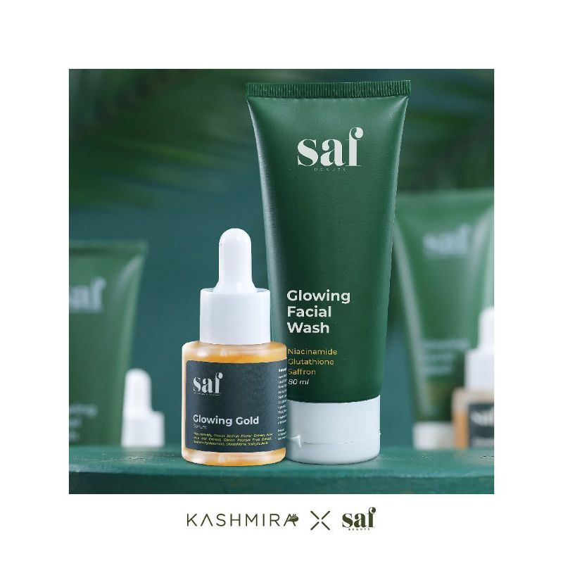 [RESMI] SAF BEAUTY FACEWASH &amp; SERUM GLOWING