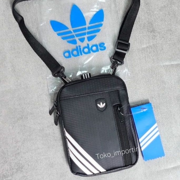 Tas Slingbag Adidas Mini / Tas Selempang Pria Import Mirror ORI Unisex