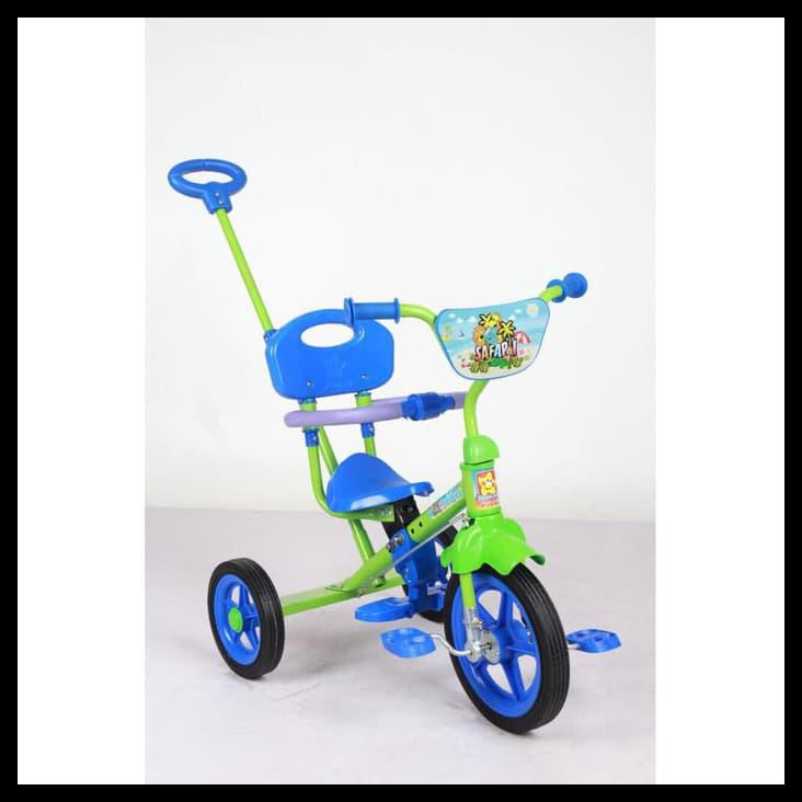 Mainan Anak Sepeda Anak Roda 3 Pmb Safari Bmx 921 Dorongan Payung