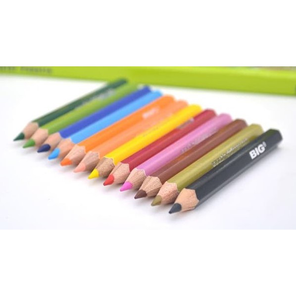 

PENSIL WARNA MERK BIG CP8102 12 WARNA PENDEK