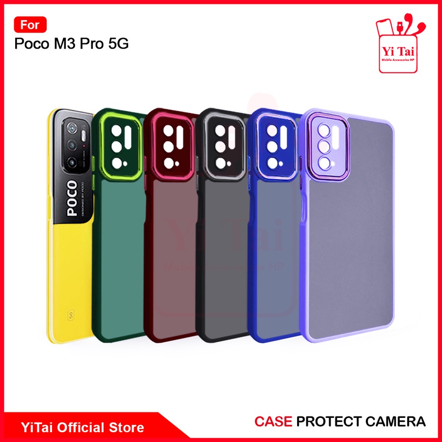 YC02 CASE YI TAI PROTECT KAMERA POCO X3 POCO M3 PRO POCO X3 GT POCOPHONE - BDC