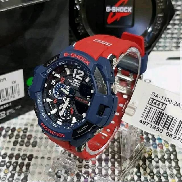 Gshock Gravity Master GA 1100-2ADR