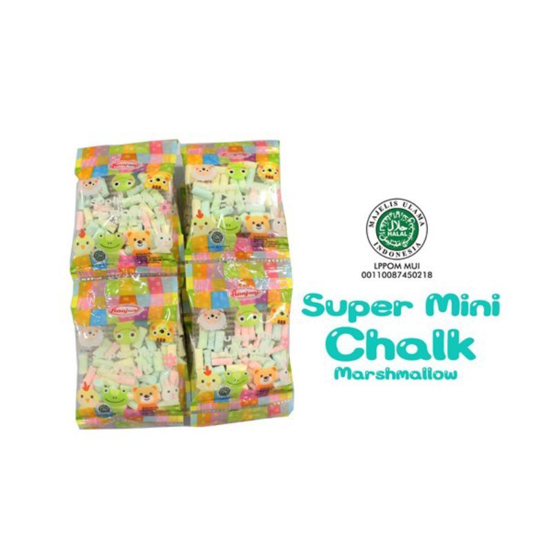 

Marshmallow Super Mini Chalk isi 20 sachet