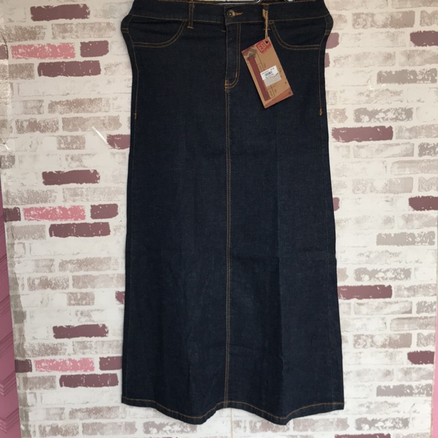 Rok Jeans EXIT KIDS (melar, karet belakang) M,L