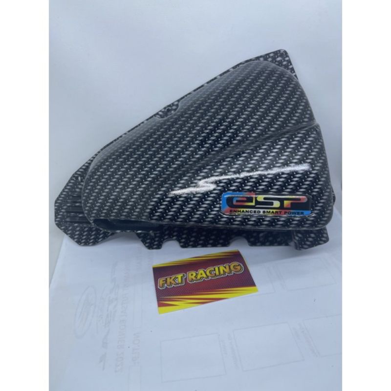 sale tutup filter carbon motor beat scoopy vario 110 esp karbon