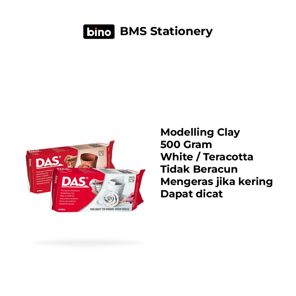 [BMS Samarinda] DAS Clay / Tanah Liat 500 Gram