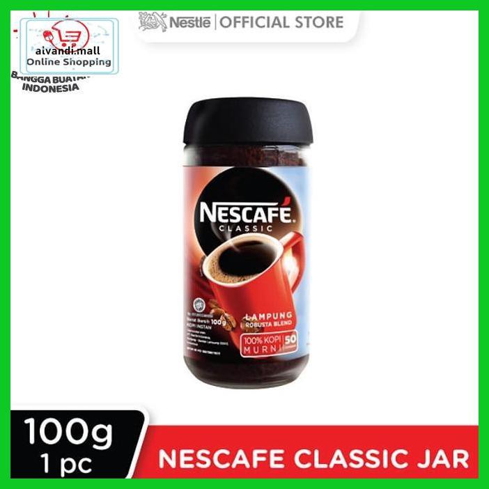 

57Ryr66- Nescafé Classic Jar 100G T7Tfhty-