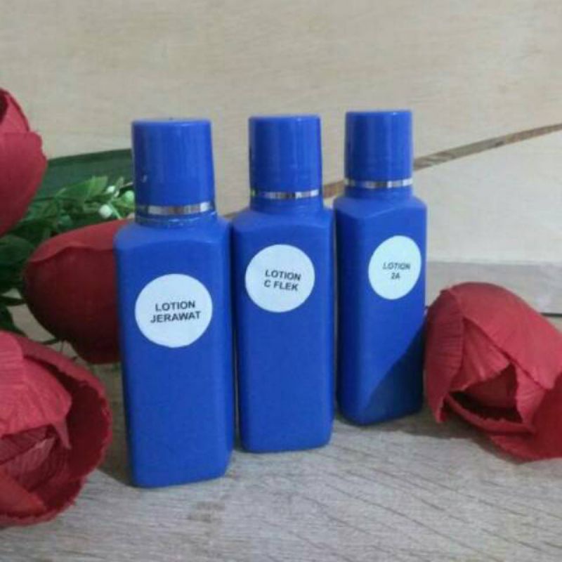 toner beauty rossa paket pemula, Lotion 2A Lotion jerawat dan Lotion C flek