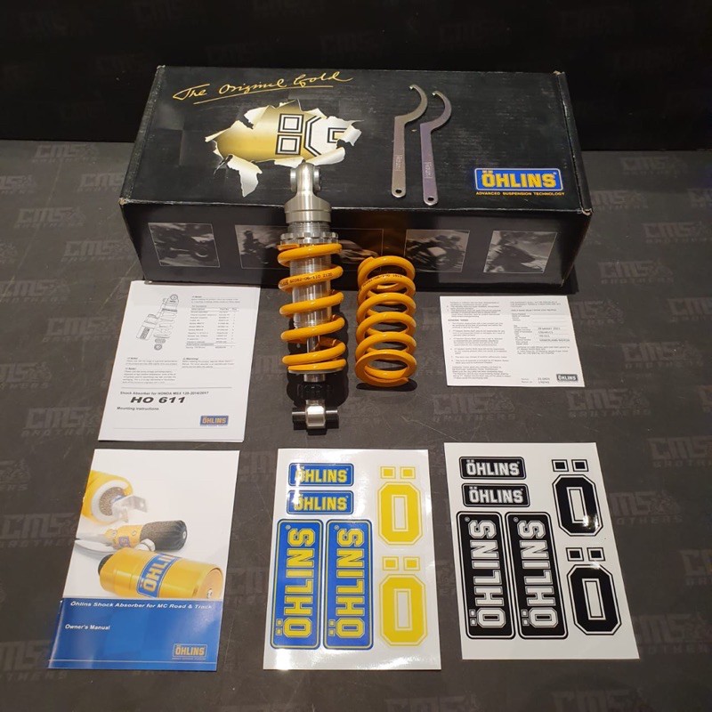 Shock Belakang Ohlins HO611 Custom Scorpio Non Tabung Original
