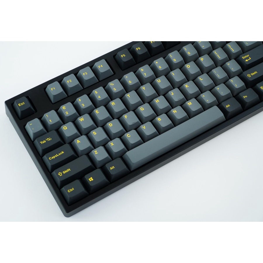 Leopold FC750R Ash Yellow PD TKL Double Shot PBT Mechanical Keyboard