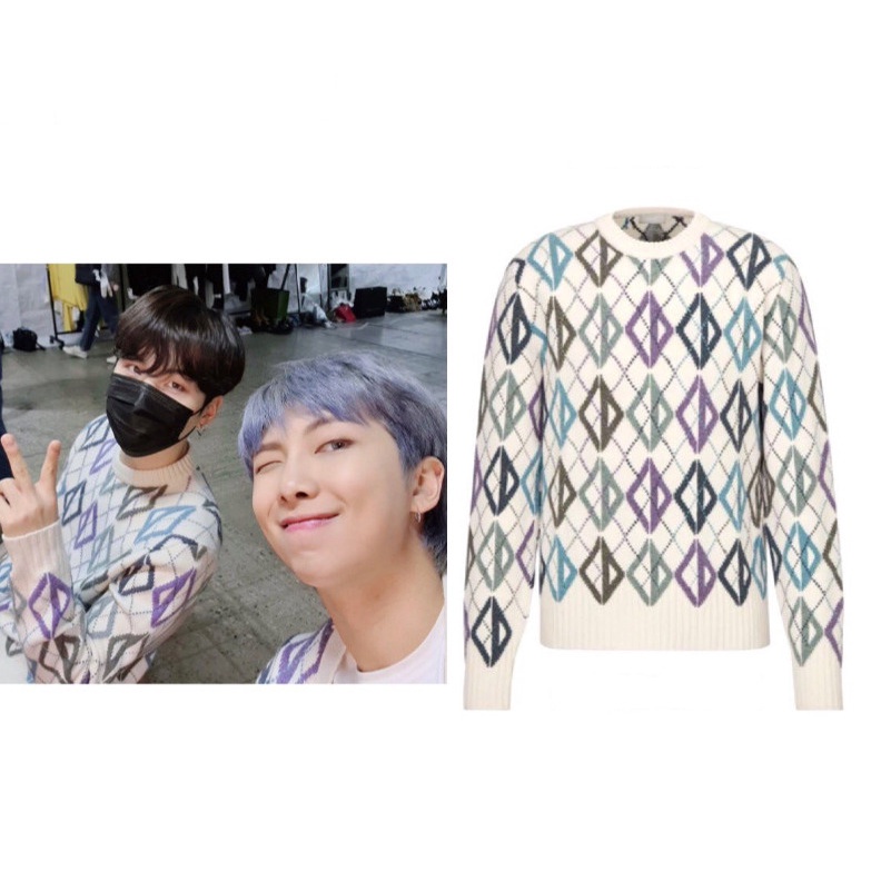 Chars cardigan dan sweater couple rm suga bts cha eun woo astro / korean idol outfit