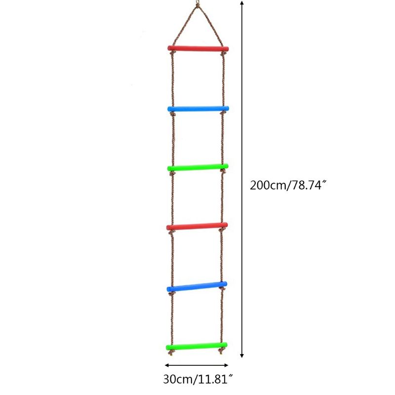 Mary Mainan Anak Tangga Tali PE Untuk Olahraga / Fitness / Indoor / Outdoor
