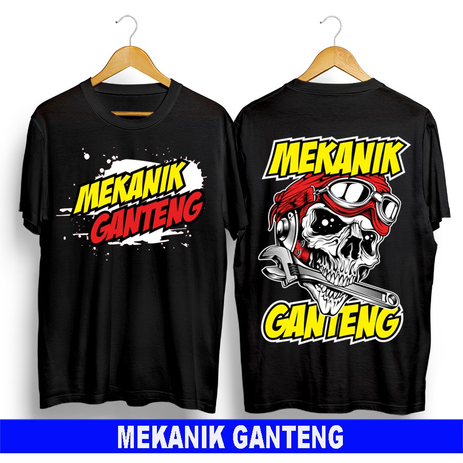 BAJU DISTRO MOTOR  MEKANIK GANTENG