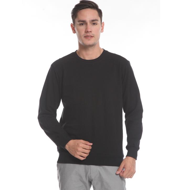 Ready Stcok /x59☾ MANZONE Sweater Pria Slim Fit DIOR - Black