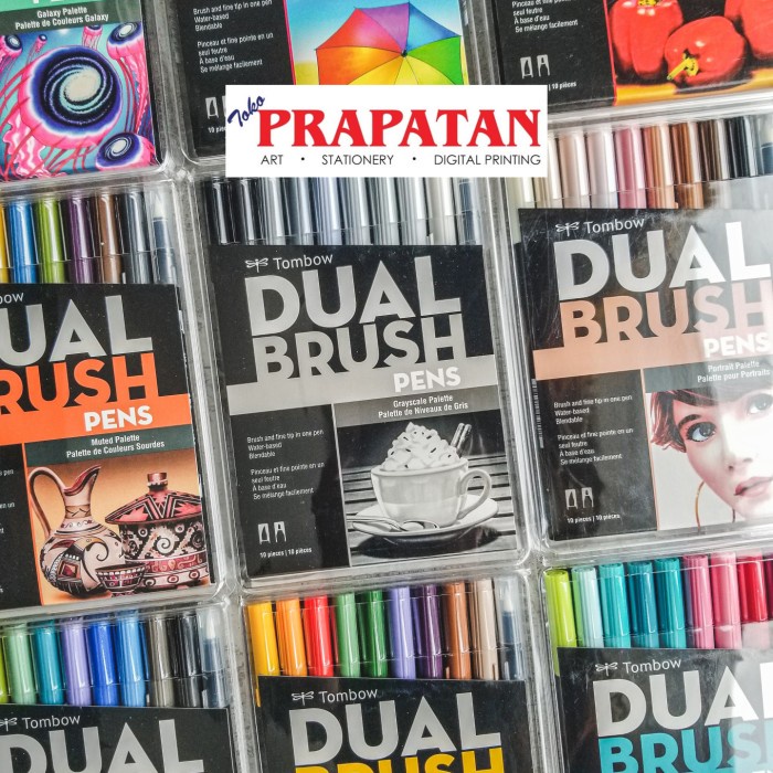 

kaligrafi-perlengkapan- tombow dual brush pen set 10 warna - landscape -perlengkapan-kaligrafi.