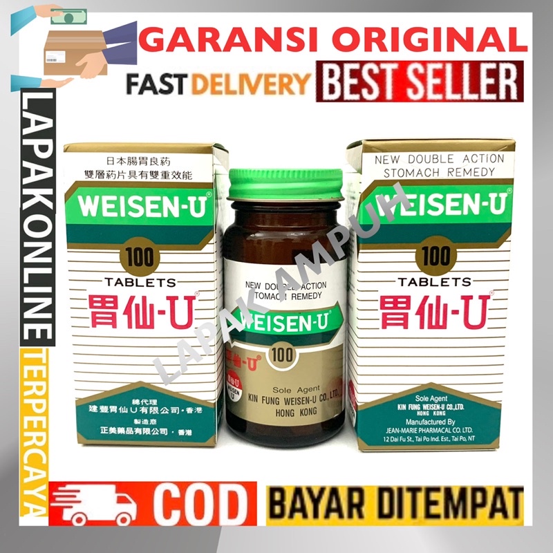 WEISEN U 100 TABLET - OBAT MAAG