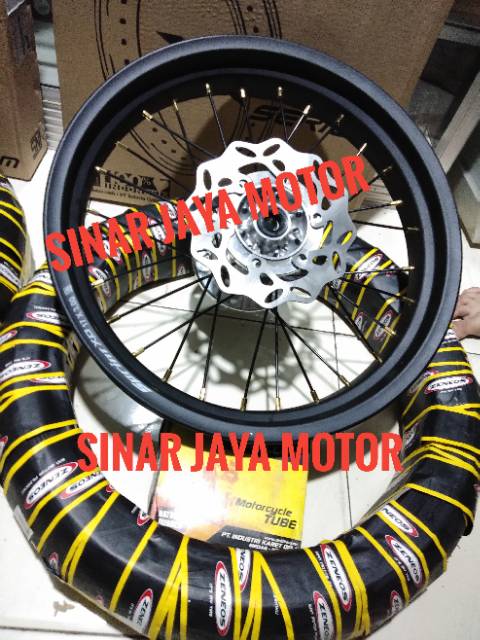 Velg klx 150 - klx bf 150 - dtracker 150 - 1set super moto  paketan