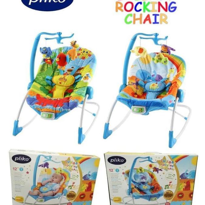 Pliko Baby Bouncer Lullaby Rocking Chair / Pliko Baby Bouncer Pk309 - Termurah 