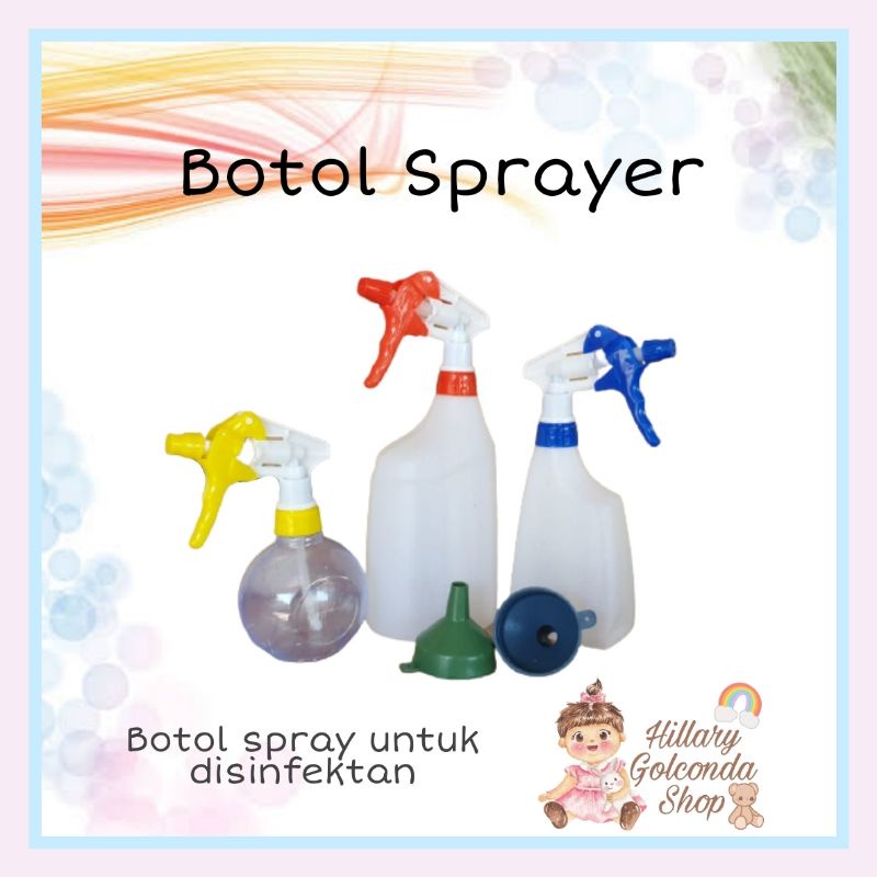 Botol Spray/botol sprayer/botol disinfektan