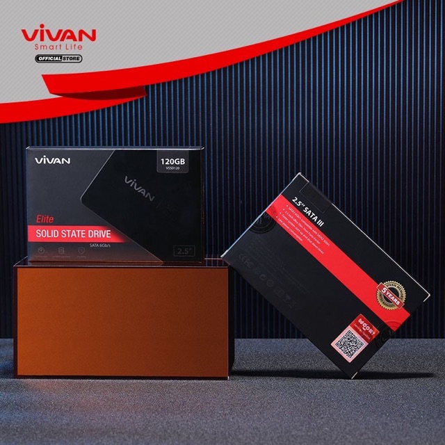 VIVAN SSD Hard disk Light &amp; Portable 120GB/240GB with 550MB/S Garansi Resmi 1 Tahun - VSSD120/VSSD24