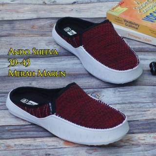  Sepatu  Slip on Pria  Ando  Excite Sheeva size 39 43 Original 