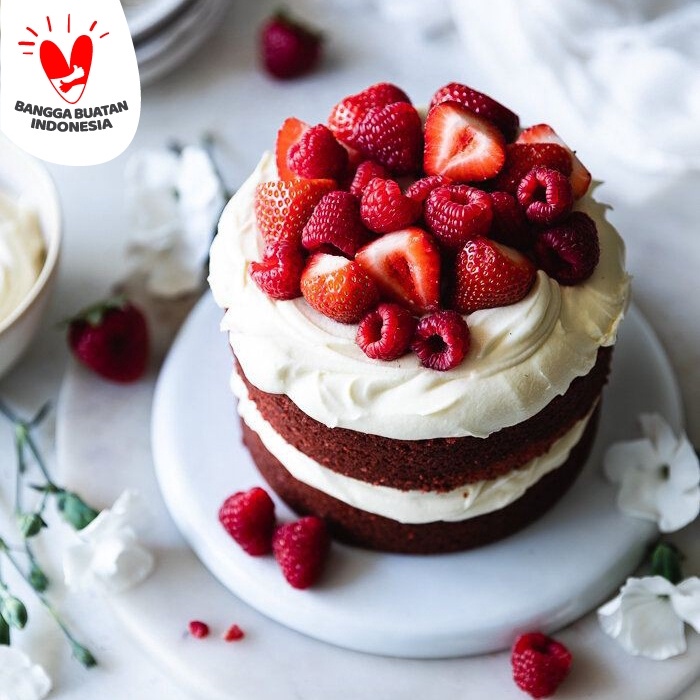 

TERBARU tepung premix red velvet cake