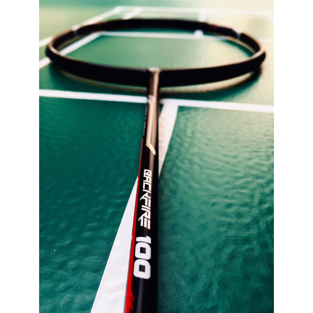 Raket Badminton Protech Backfire 100 Gratis Senar dan Tas