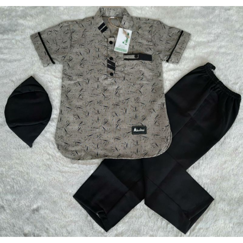Koko New !!! Motif Abudzar Lengan pendek