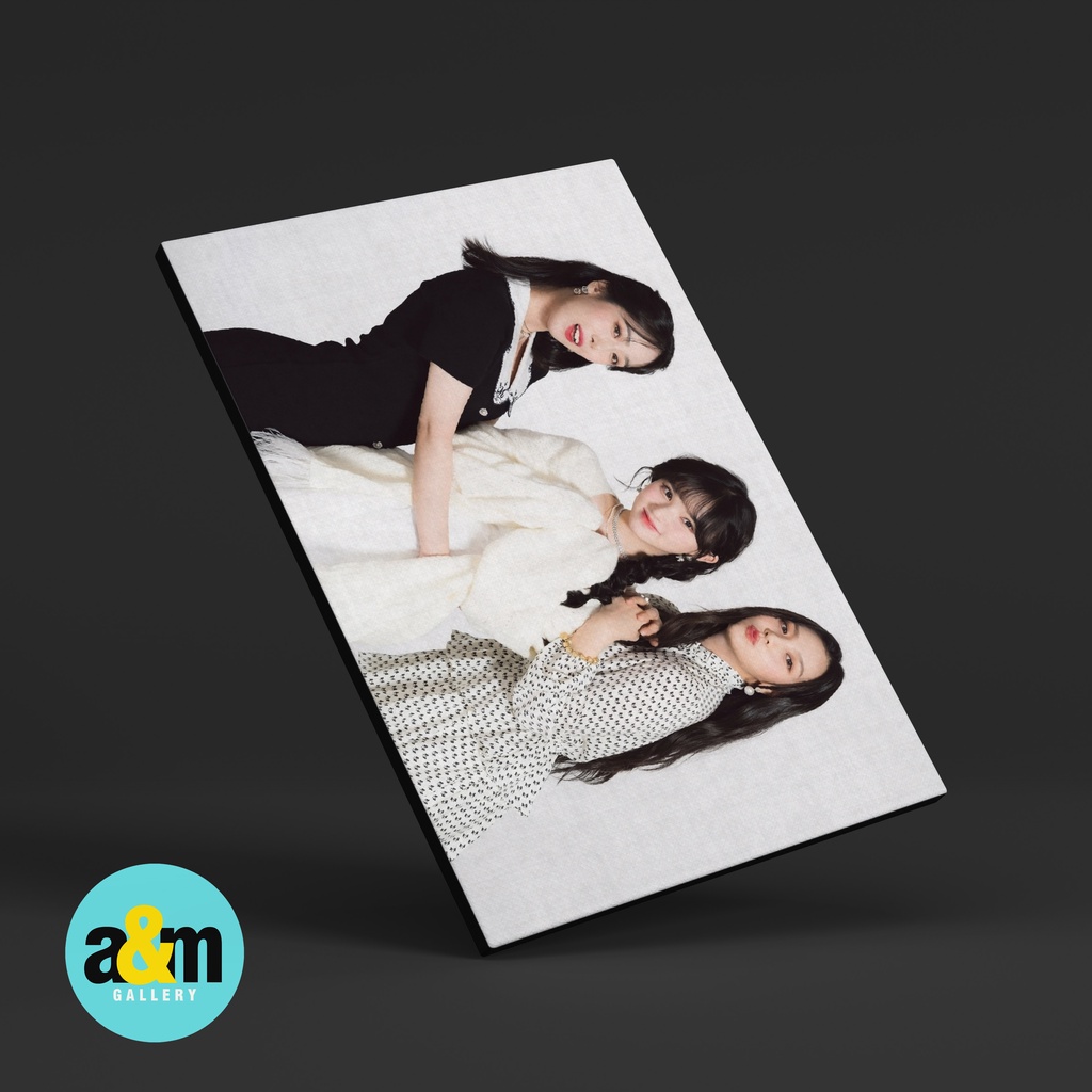 Poster Kayu VIVIZ Umji SinB Eunha Bibiji Hiasan Dinding Dekorasi Kamar I Poster Kayu K-POP Dekorasi Kamar - A&amp;M