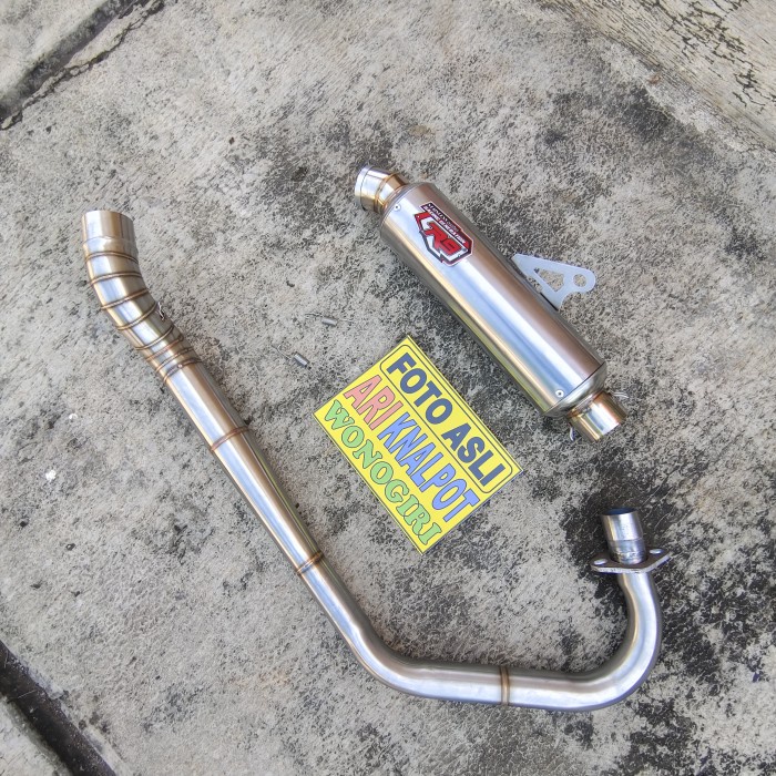 TERLARIS KNALPOT R9 JENONG TIGER GL MEGA PRO CB GL MAX LEHER PATEN WRX GP5