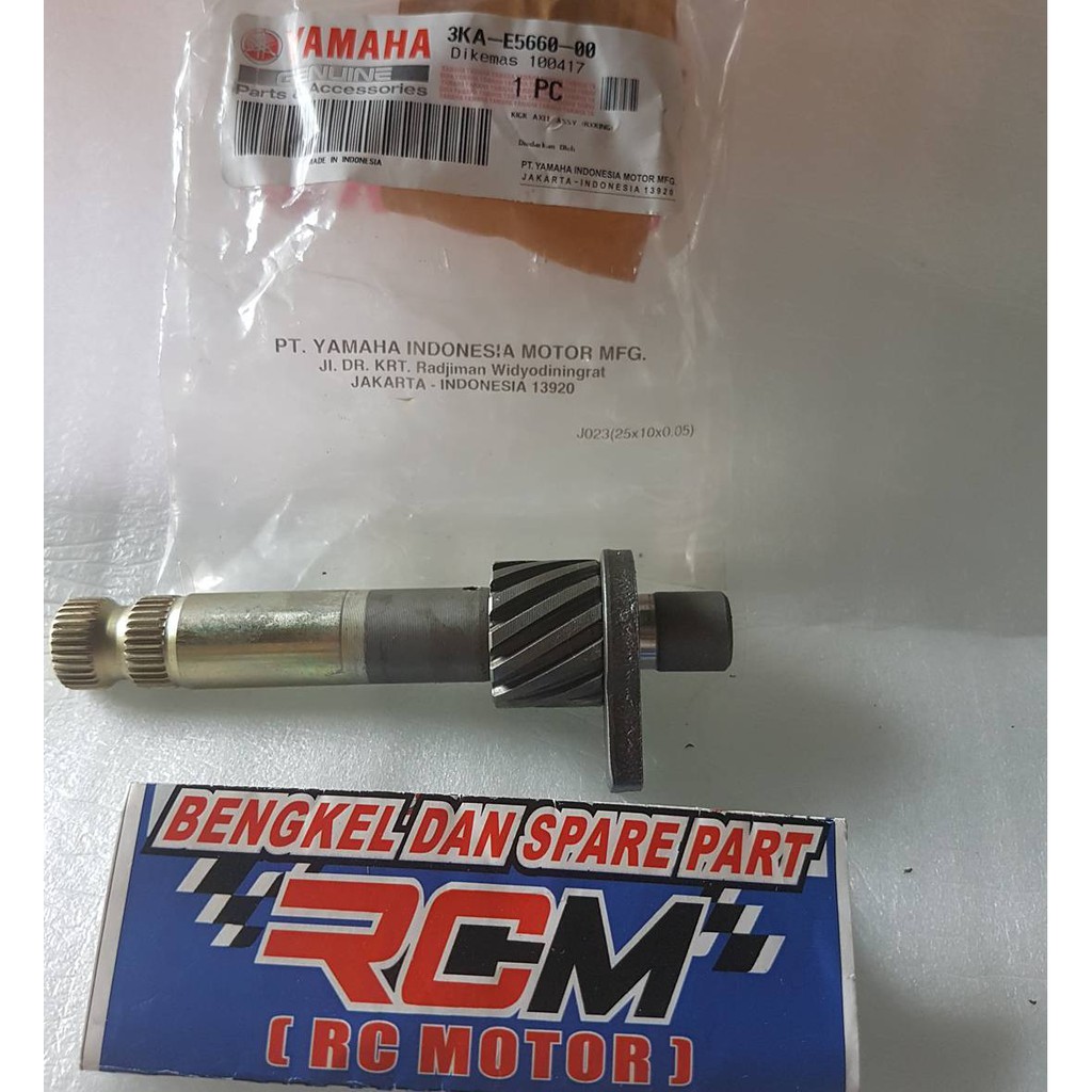 KICK AXLE ASSY AS KICK STATER AS SLAH SELAH SLAHAN SELAHAN RXKING RX KING RXK RX-K ORI ORIGINAL YGP YAMAHA ASLI 3KA-E5660-00