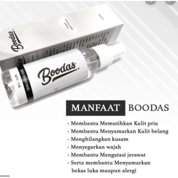 Boodas Pemutih Badan Pria Cepat Dan Permanen Alami 100 Original Bpom Na18191200331 Shopee Indonesia