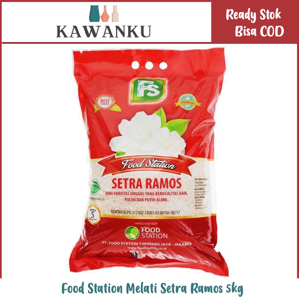 

Food Station Melati Setra Ramos 5kg