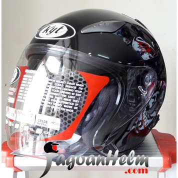 KYT Helm Galaxy Slide Solid