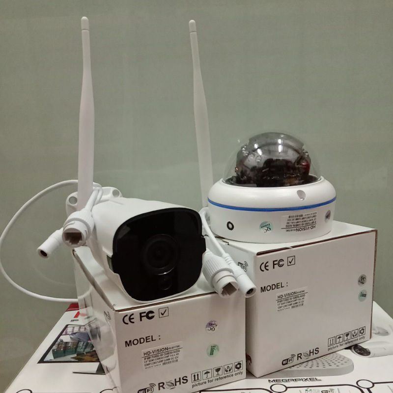 IP CAMERA WIRELESS AUDIO 5MP 1296P ONVIF UNTUK SEMUA NVR