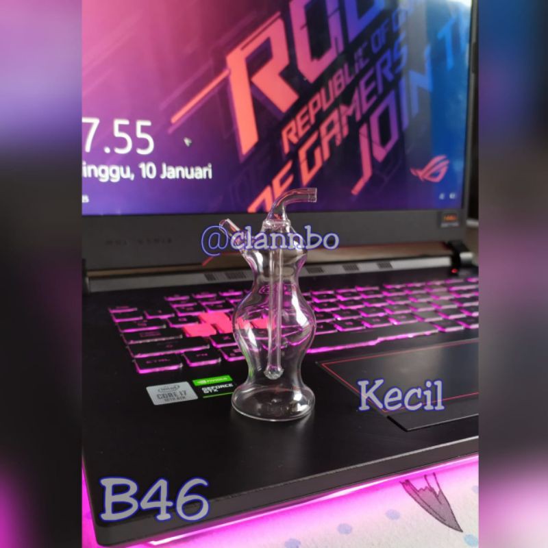 Ready!! Full Set Tabung Kaca Tipe B046 Toko Accesories Bong