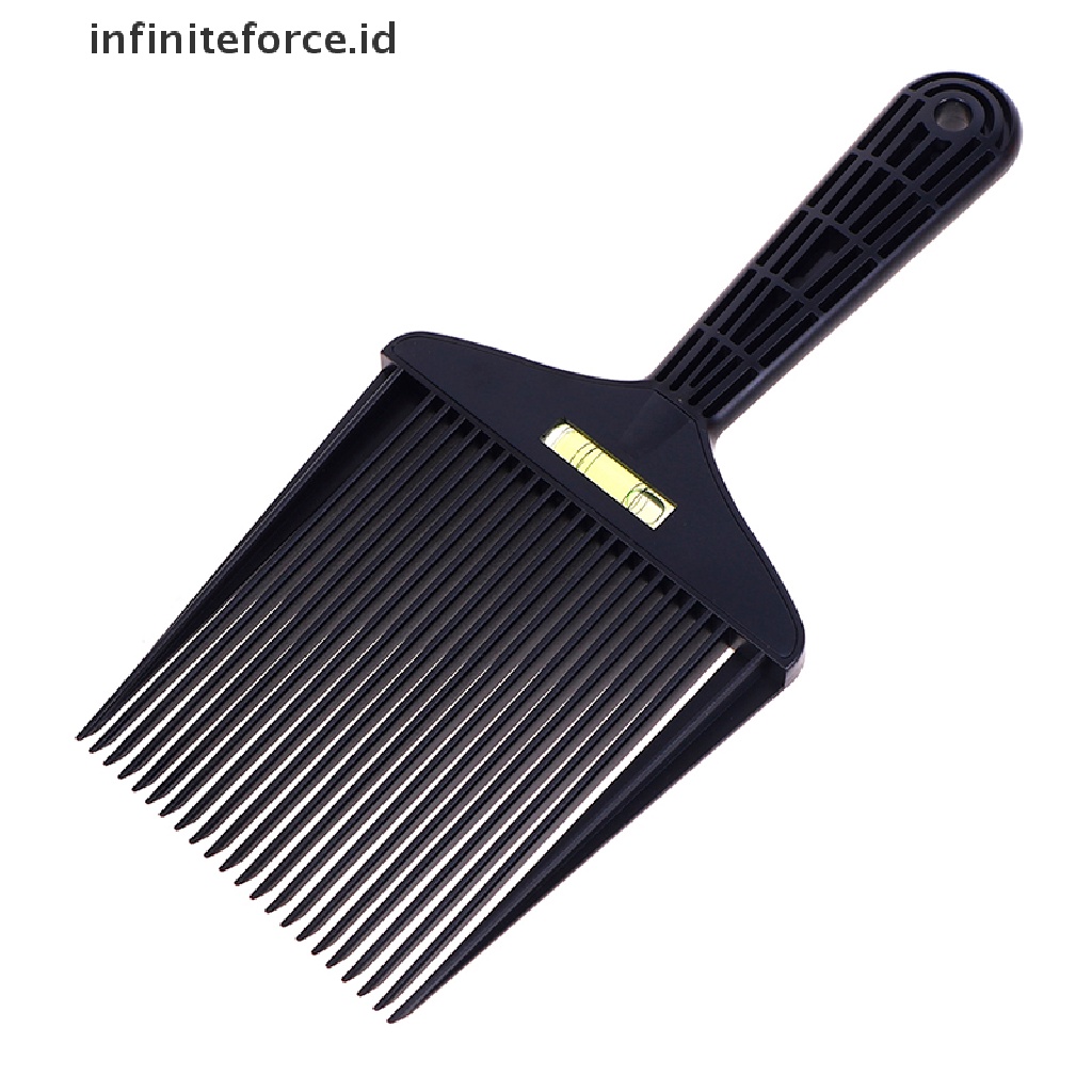 Infiniteforce.id Sisir Clipper Flat Top Gagang Plastik Anti Slip Untuk Cat Rambut