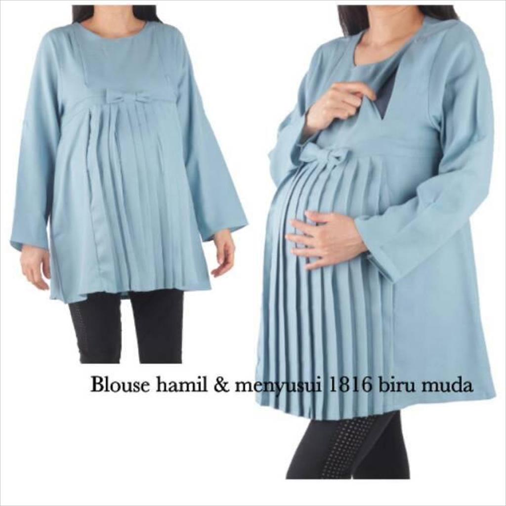 Atasan Baju Hamil Menyusui Formal 1816