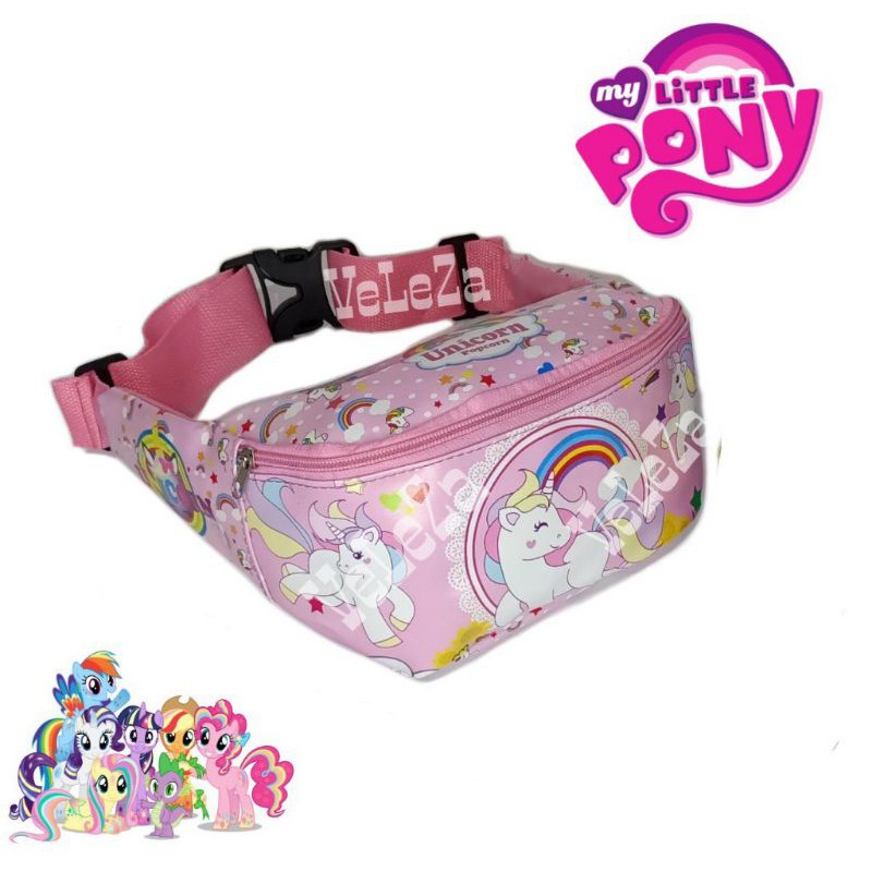 Waistbag Anak Karakter unicorn - Tas selempang anak