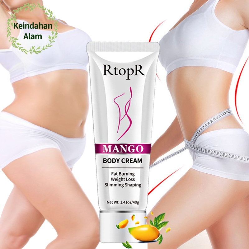 RtopR Slimming Weight Lose Cream Liotion Pelangsing pembakar lemak tubuh