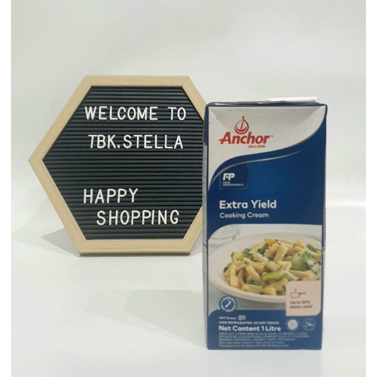 

ANCHOR COOKING CREAM EXTRA YIELD 1 LITER