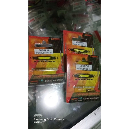 Spuyer PJ Pilot Jet Pilotjet Karbu Karburator Mikuni Yamaha F1zr F1z R Fizr Fiz R Scorpio Jupiter Rx